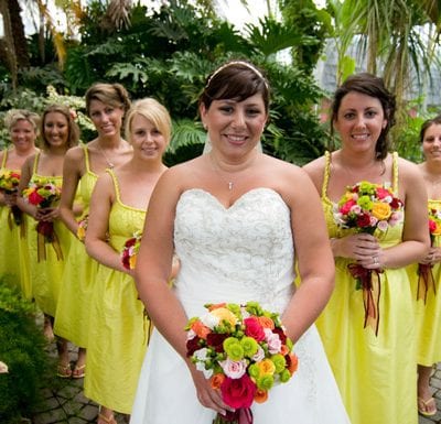 Carolynn + Adam, A Summer Garden Wedding thumbnail