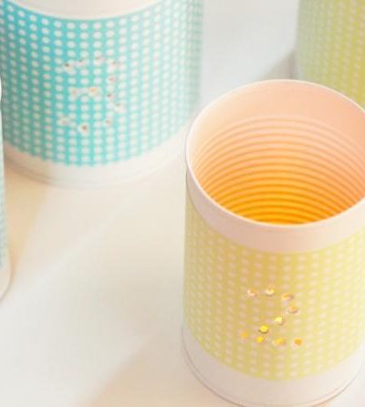 DIY Punched Tin Votive Holders thumbnail