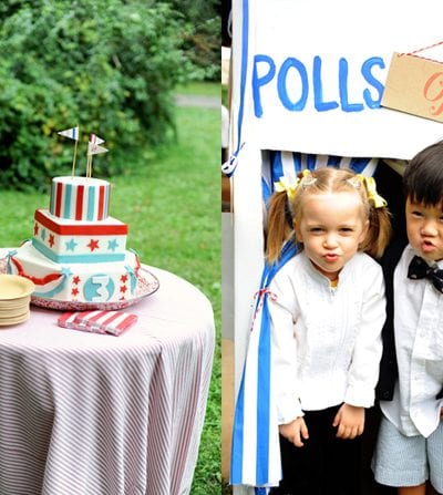 Election Themed Red White and Blue Birthday Party thumbnail