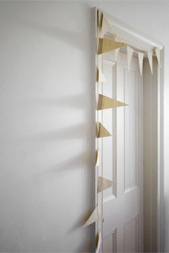 DIY Salvaged Newspaper Bunting thumbnail