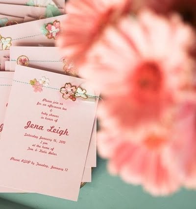 Pink Baby Shower Invitations thumbnail