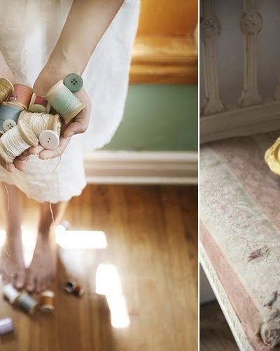 Inspiring Images – Vintage Thread and Yellow Pointe Shoes thumbnail