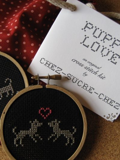 DIY Cross Stitch Kits from Chez Sucre Chez thumbnail