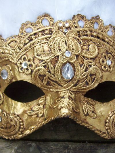 Handmade Mardi Gras Masks from Lady In the Tower thumbnail