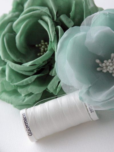 Inspired Tablescape – Shades of Jade and Doilies Galore thumbnail