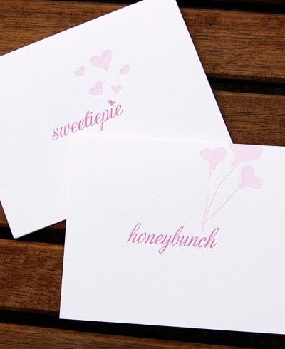 Letterpress Valentine’s Day Cards from Wild Ink Press thumbnail