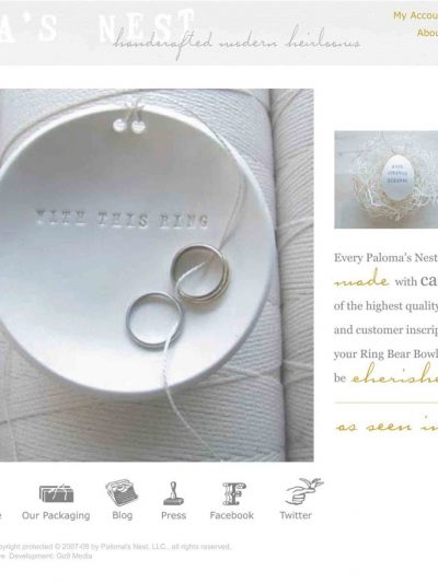 Paloma’s Nest – New Website thumbnail