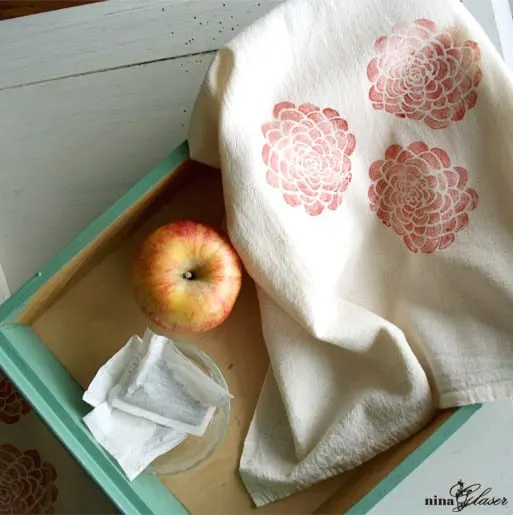 rose-peony-block-printed-linen-tea-towel