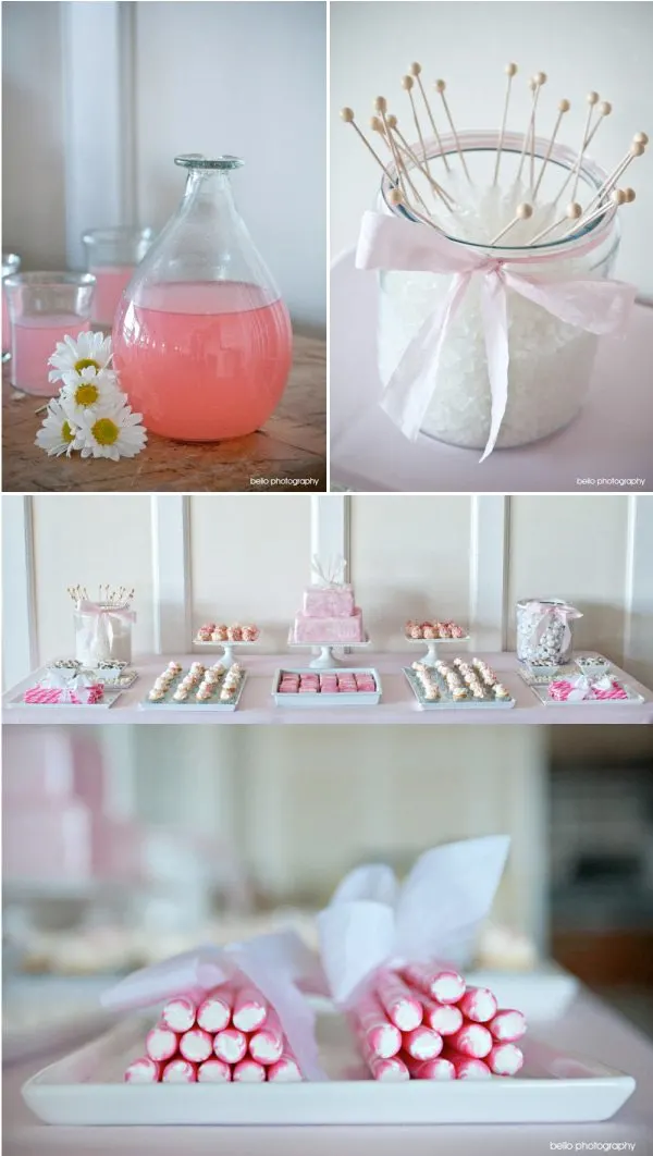 pink-lemonade-pink-white-wedding-ideas-delicious-desserts-buffet