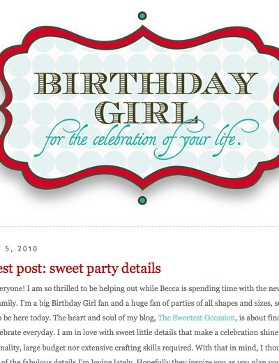 Birthday Girl Guest Post thumbnail