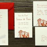 Brooklyn Themed Wedding Invitations 4