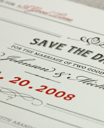 Recipe Card Save the Dates thumbnail