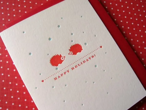 porcupine-holiday-cards