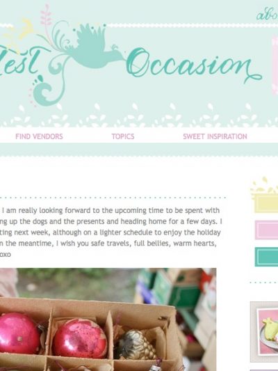 An All New The Sweetest Occasion! thumbnail