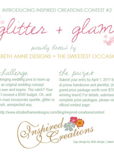 Inspired Creations Contest #2: Glitter and Glam thumbnail