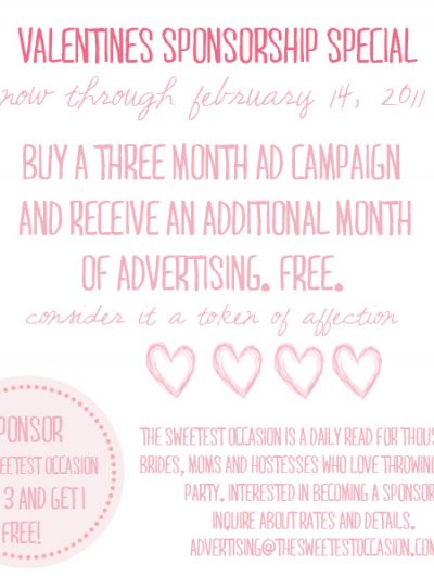 Valentines Day Sponsorship Special! thumbnail