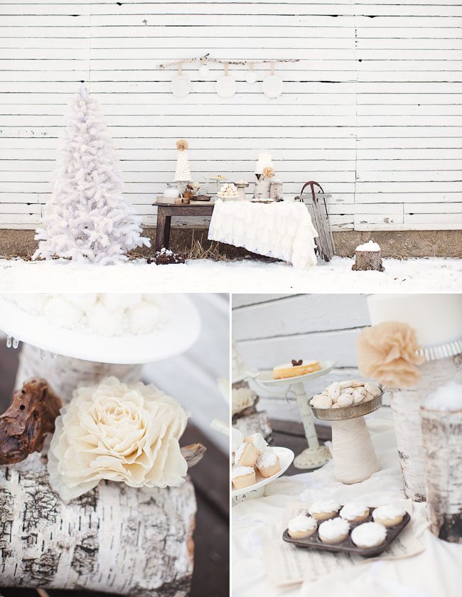 Country Winter Wedding Inspiration - The Sweetest Occasion