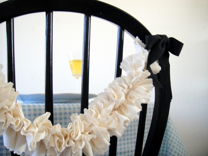 DIY Ruffle Garland The Sweetest Occasion