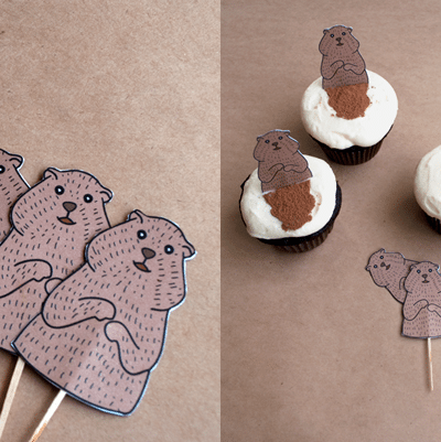 Groundhog Day Cupcakes thumbnail