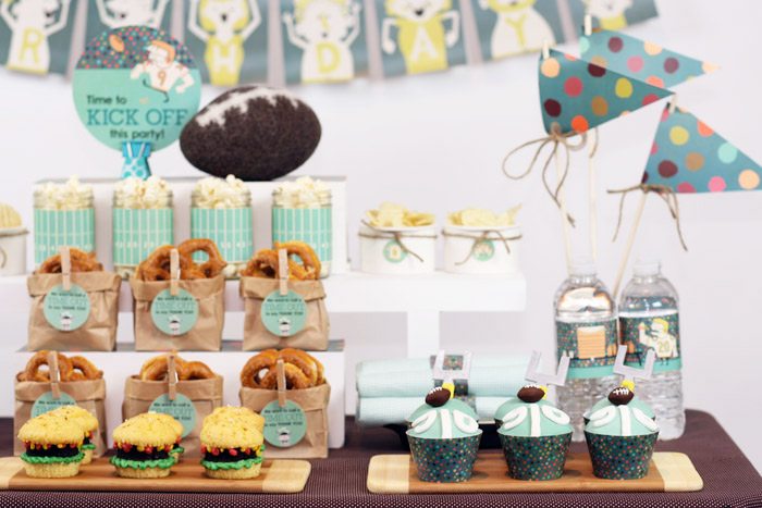 Super Bowl Party Inspiration - The Sweetest Occasion