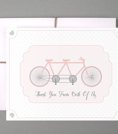 Pretty Printables: Cute Bicycle Thank You Cards thumbnail