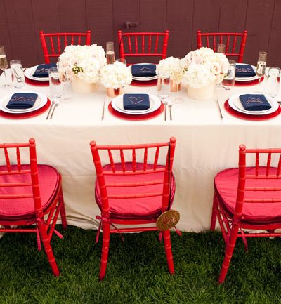 Red, Navy + Copper Americana thumbnail