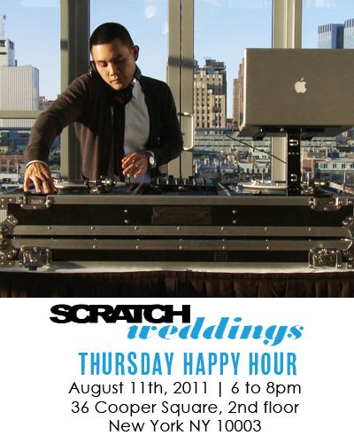Announcing: Scratch Weddings Thursday Happy Hour thumbnail