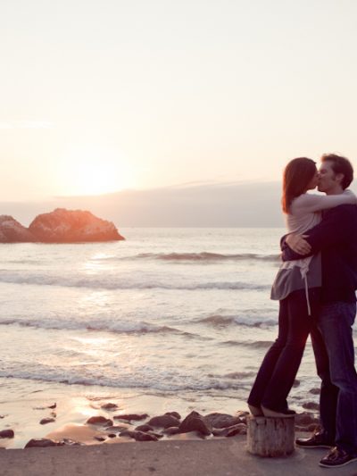 A Romantic Beach Engagement Shoot thumbnail