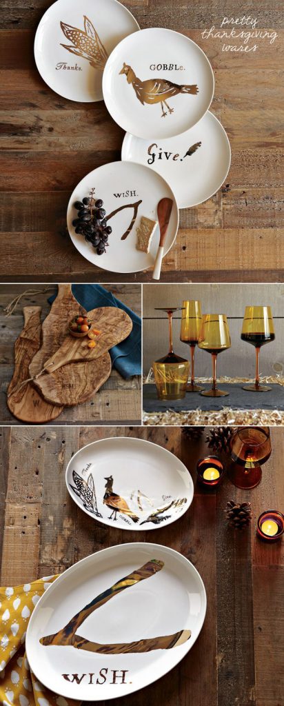 Pretty Thanksgiving Wares - The Sweetest Occasion
