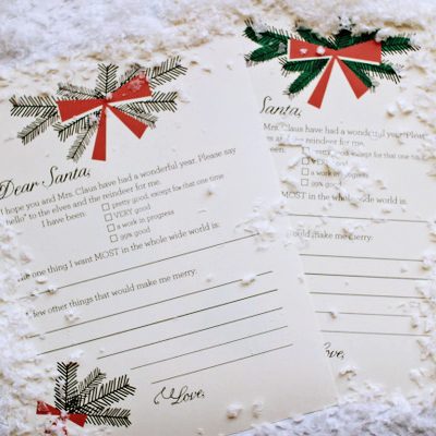 Printable Holiday Wish List thumbnail