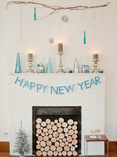 Silver + Blue New Year’s Eve Party Ideas thumbnail