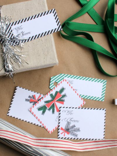 Festive Printable Gift Tags thumbnail
