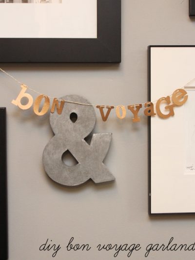 DIY Bon Voyage Garland thumbnail