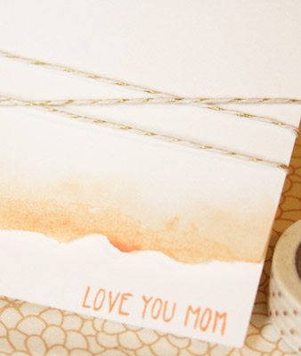 DIY Watercolor Mothers Day Card thumbnail