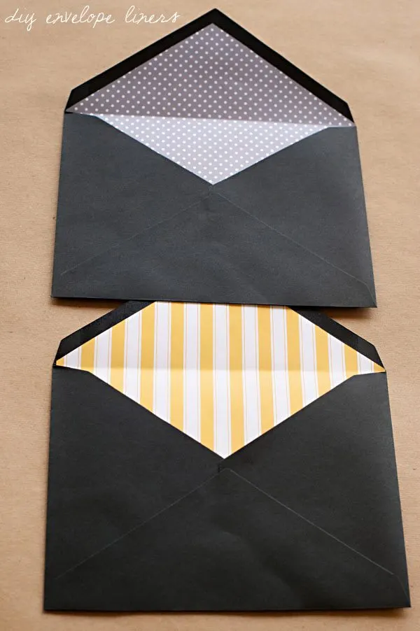 DIY Envelope Liners – Cardstock Warehouse