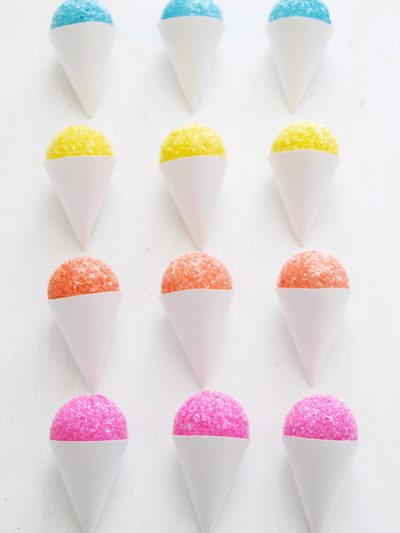 DIY Snow Cone Party Garland thumbnail