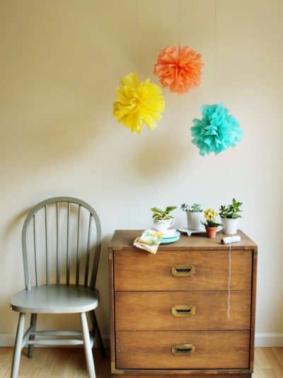 DIY Crepe Paper Poms thumbnail