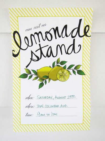 Lemonade Stand Printables thumbnail