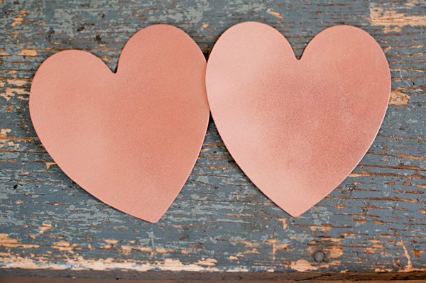 DIY heart garland from The Sweetest Occasion