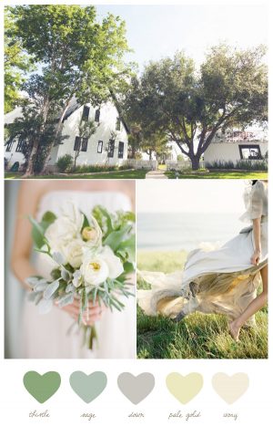 Party Palette: Thistle + Ivory - The Sweetest Occasion