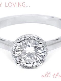 Tacori engagement rings featured on The Sweetest Occasion