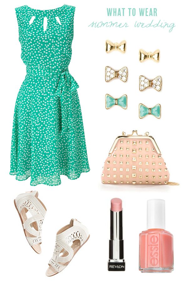 What to wear to a summer wedding from The Sweetest Occasion