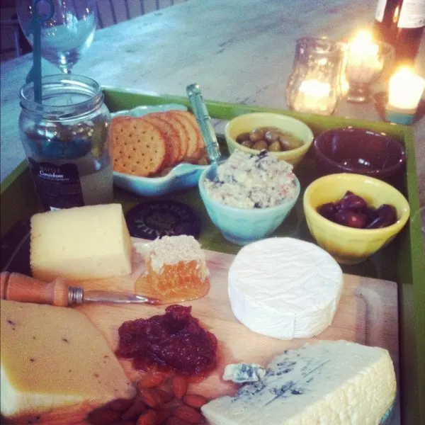 Cheeseboard yumminess! | Photo by Cyd Converse, The Sweetest Occasion