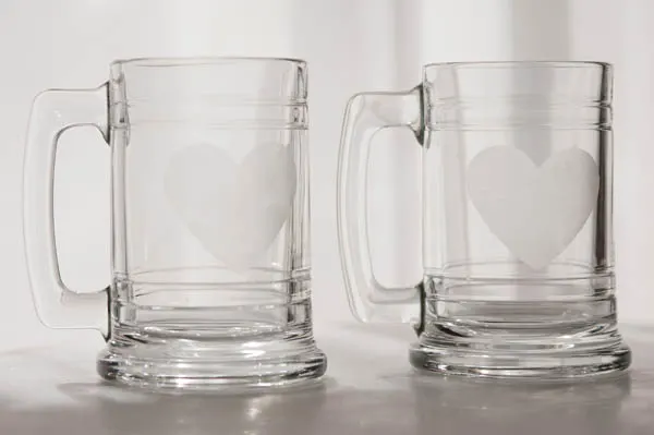 DIY etched glass | The Sweetest Occasion