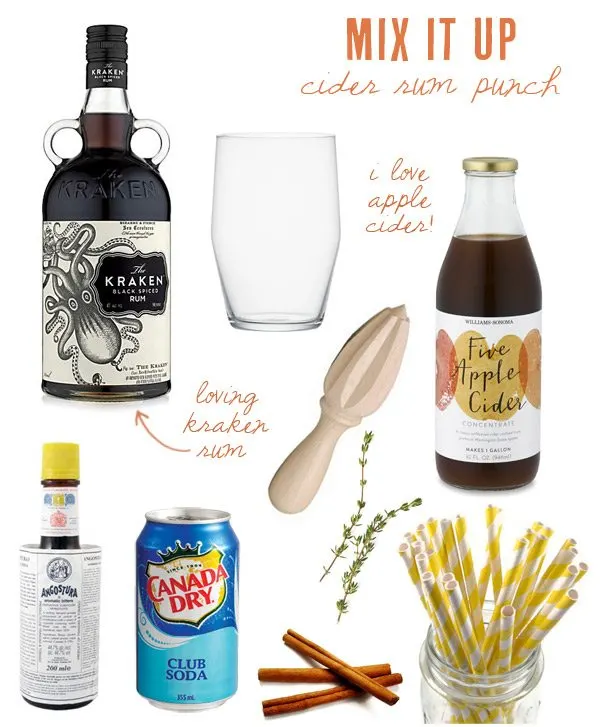 Cider rum punch | The Sweetest Occasion