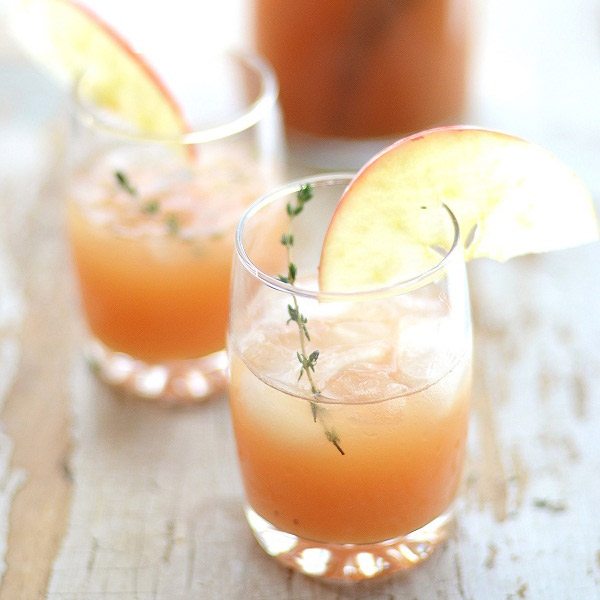 Cider rum punch by Verses From My Kitchen via The Sweetest Occasion