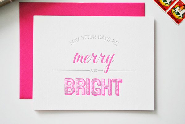 Favorite holiday cards from The Sweetest Occasion