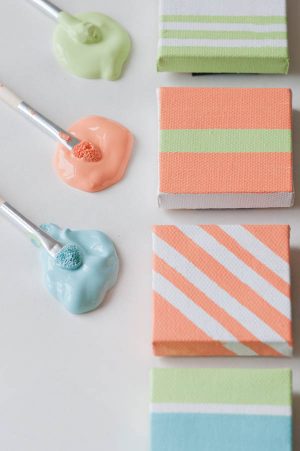 DIY canvas magnets from The Sweetest Occasion