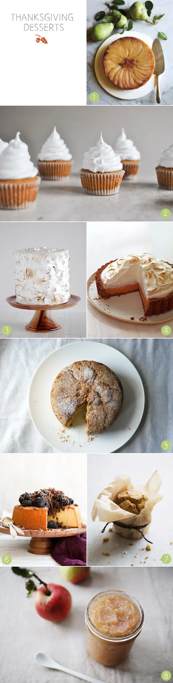 Thanksgiving desserts from The Sweetest Occasion Thanksgiving desserts from The Sweetest Occasion