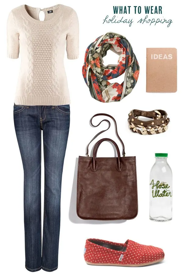 What to wear holiday shopping | The Sweetest Occasion